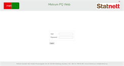 Desktop Screenshot of pq.statnett.no