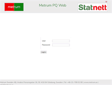 Tablet Screenshot of pq.statnett.no
